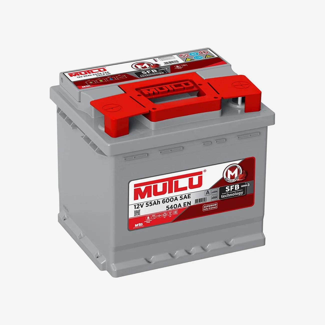 Mutlu 55 Ah DIN . L1 B (აკუმულატორი)