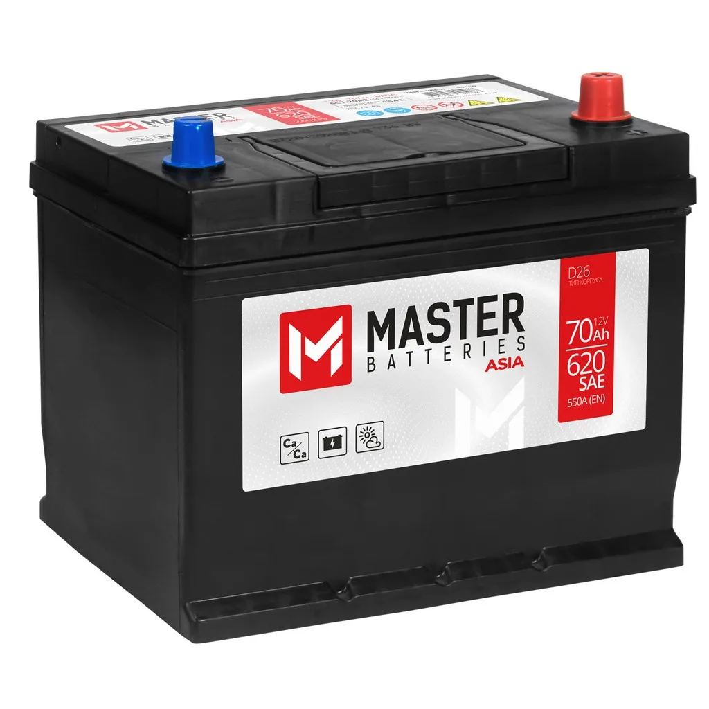 Master 70 Ah JIS . D26L / N50 (აკუმულატორი)